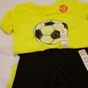 Little boys shirt set
